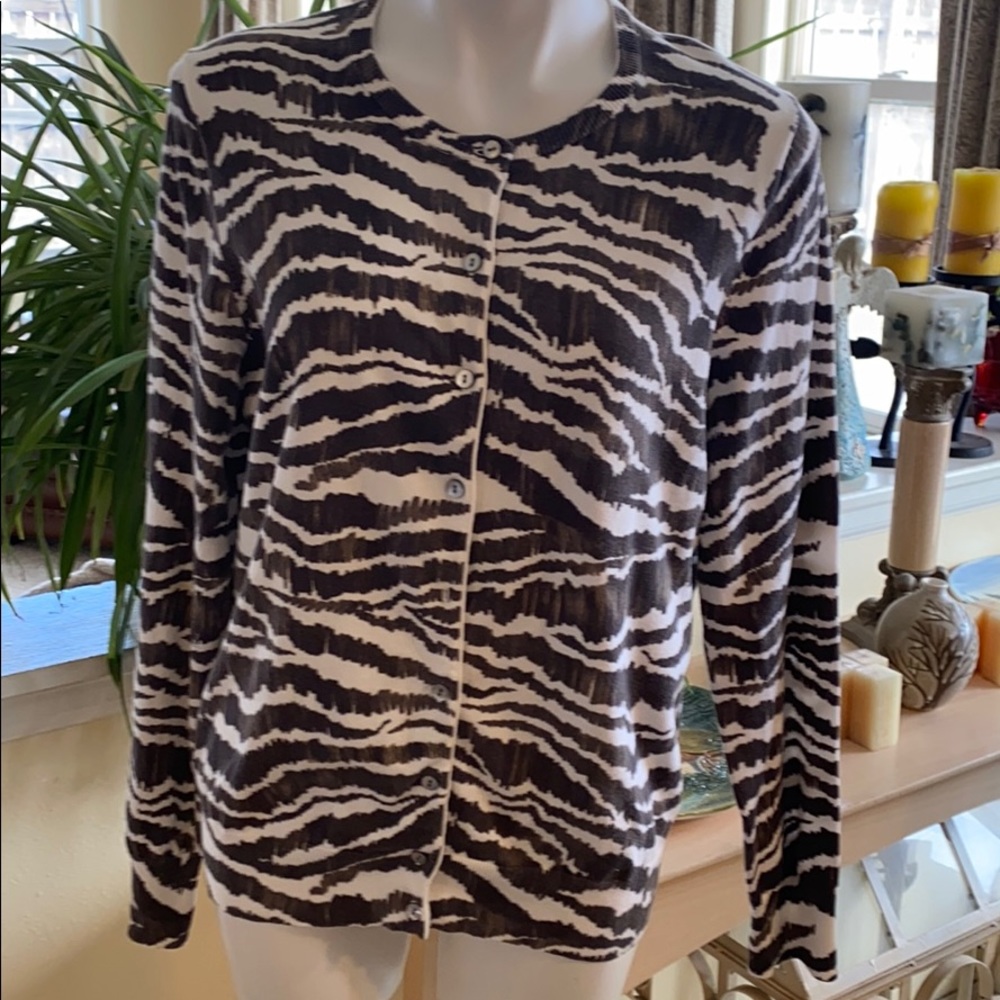Lands’ End Cardigan 100% Supima Cotton